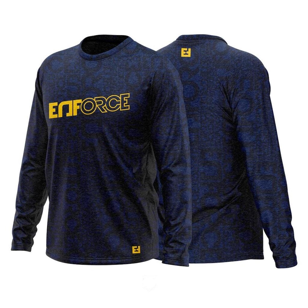 Camiseta Manga Longa Dry  Academia -TAM G Enforce Fitness