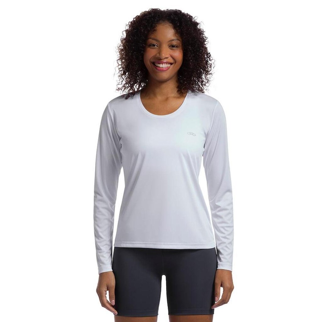 Camiseta Manga Longa Essential Olympikus Feminina