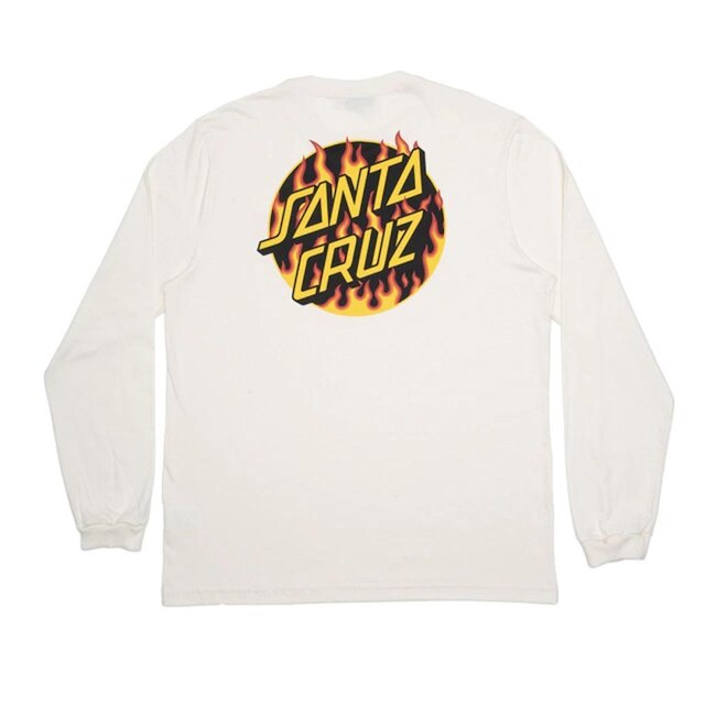 Camiseta Manga Longa Flame Dots LS Thrasher