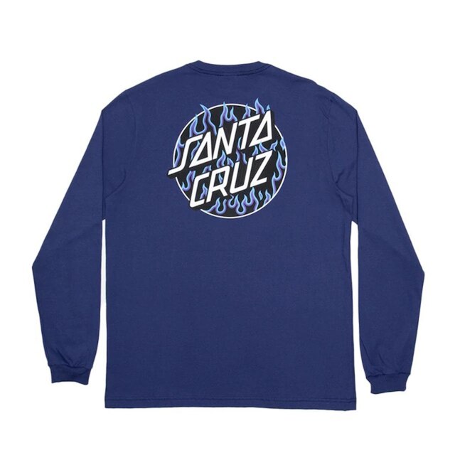 Camiseta Manga Longa Flame Dots LS Thrasher