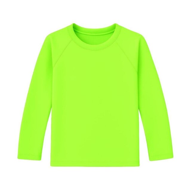 Camiseta Manga Longa Infantil Menino Proteção Solar Praia