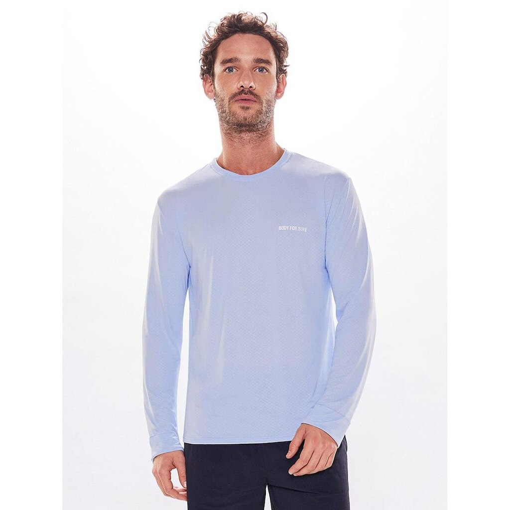Camiseta Manga Longa Lisa Essentials Masculino