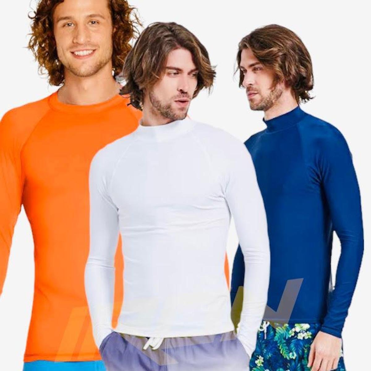 Camiseta Manga Longa Proteção Solar UV Térmica Masculina 248 Menor preço em Camiseta Manga Longa Proteção Solar UV Térmica Masculina 248