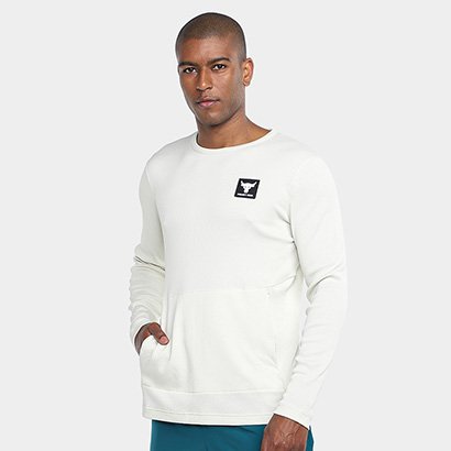 Camiseta Manga Longa Under Armour Pjt Rock Authentic Masculina - Masculino