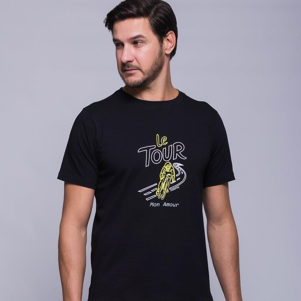 Camiseta Márcio May Le Tour - Algodão Premium Bike Lifestyle Casual