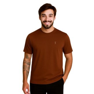 Camiseta Masculina Algodão Básica Lisa Medson