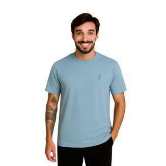 Camiseta Masculina Algodão Básica Lisa Medson