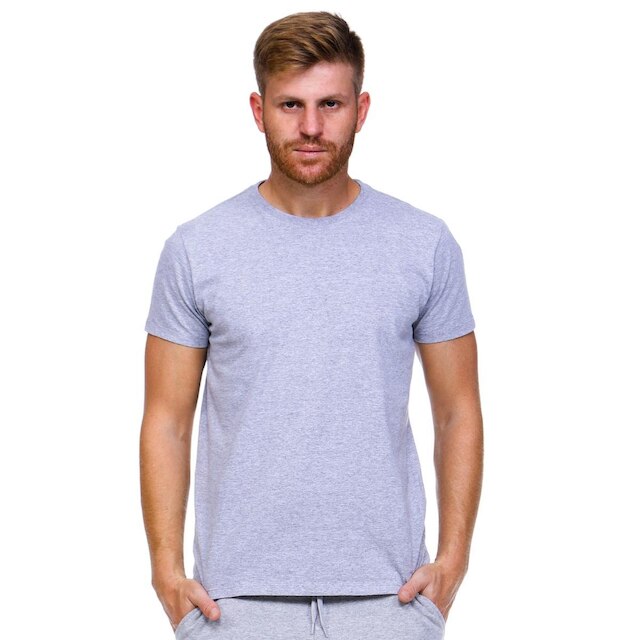 Camiseta Masculina Algodão - Básica Lisa