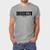 Camiseta Masculina Algodão Brooklyn Premium - Cinza