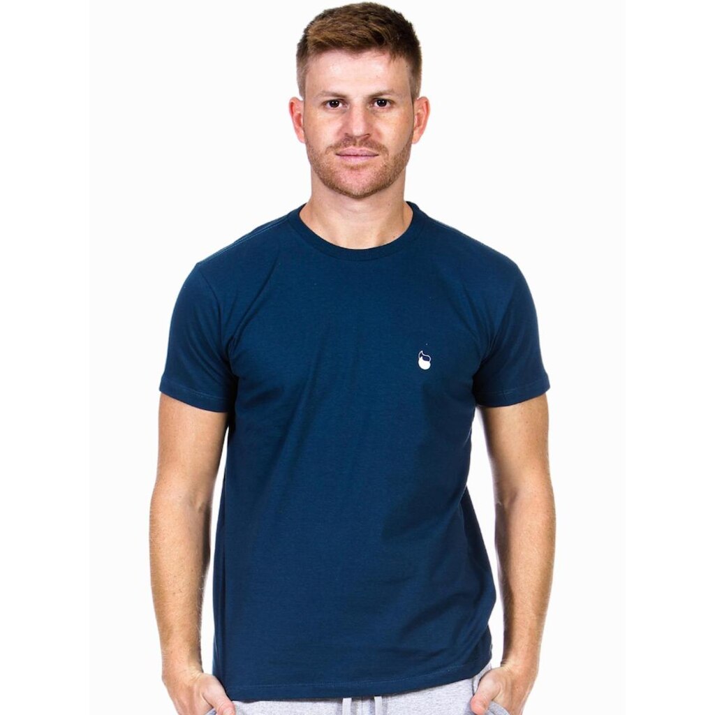 Camiseta Masculina Algodão - Estampa Gota