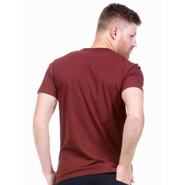 Camiseta Masculina Algodão Gola V