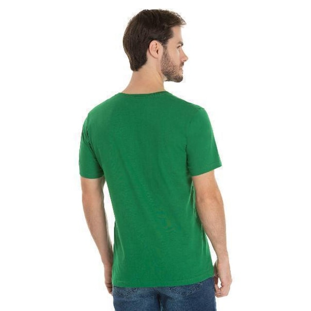 Camiseta Masculina Algodão Premium Básica Lisa