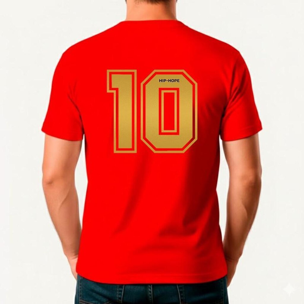 Camiseta Masculina Algodão Premium Brasil Camisa 10