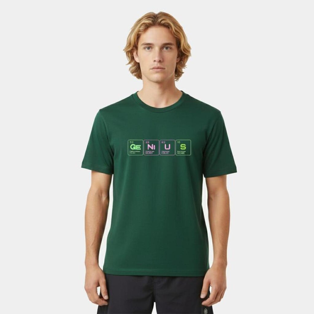 Camiseta Masculina Algodão Premium GENIUS NERD GEEK