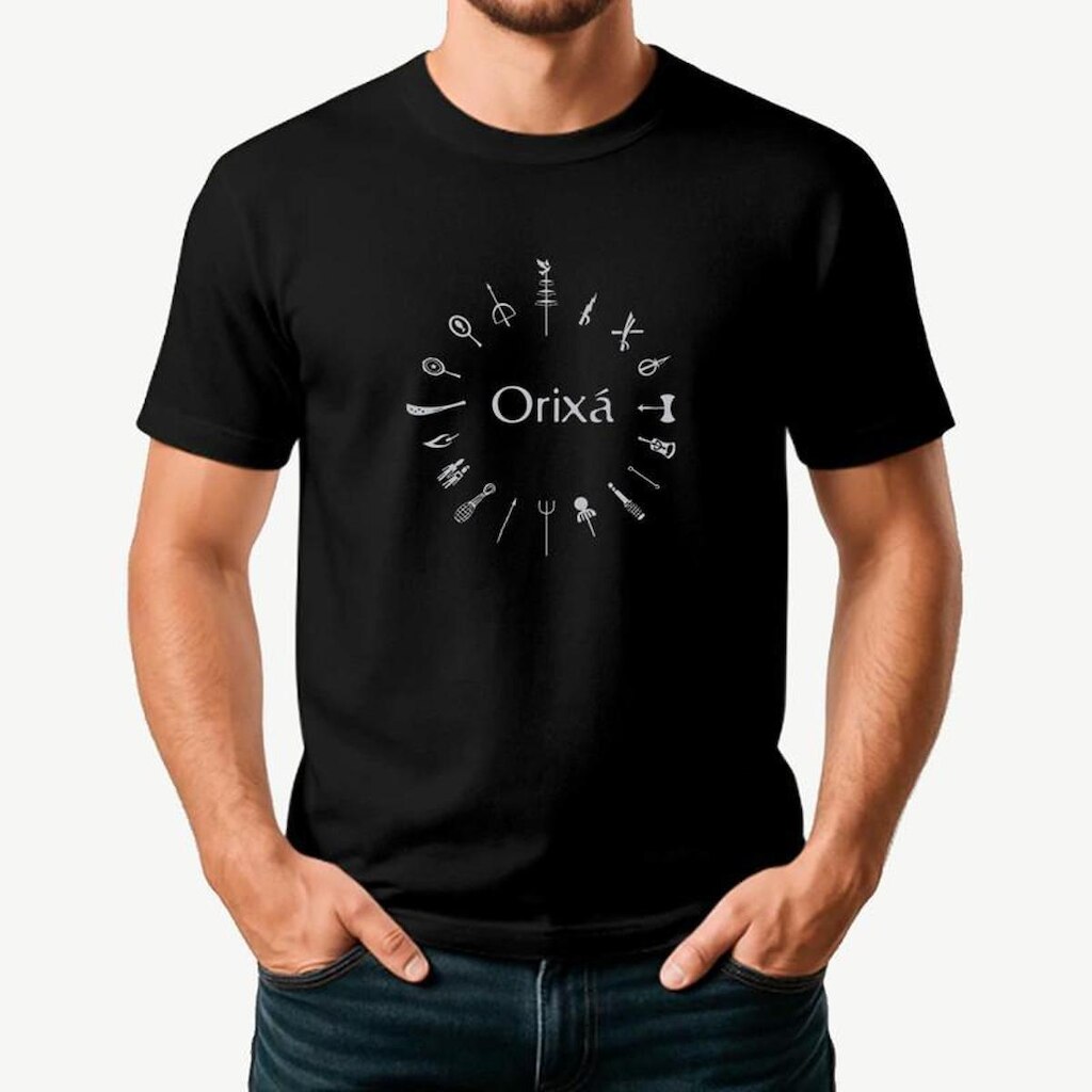 Camiseta Masculina Algodão Premium ORIXA