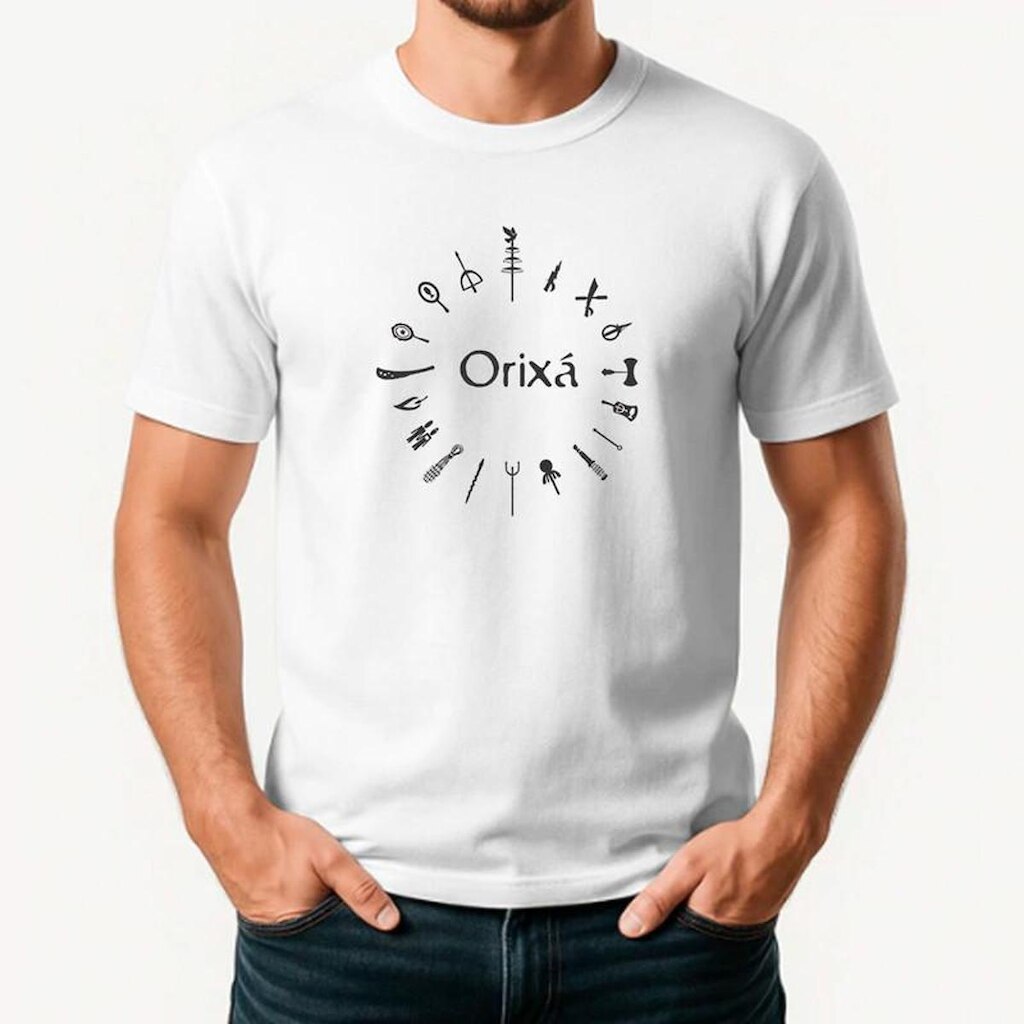 Camiseta Masculina Algodão Premium ORIXA