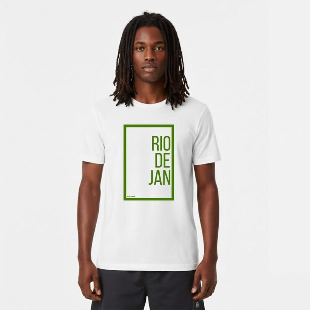 Camiseta Masculina Algodão Premium Skate Surf Praia Streetwear RIO DE JANEIRO