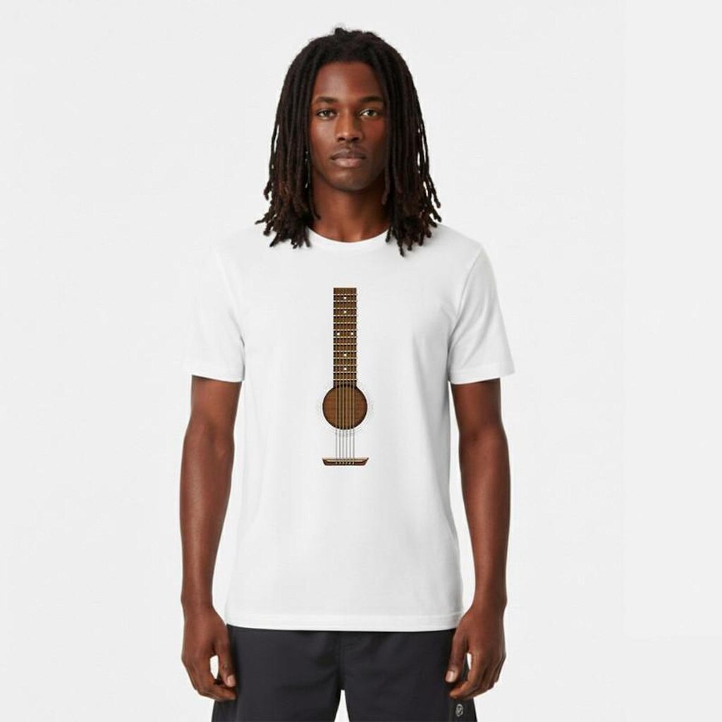 Camiseta Masculina Algodão Premium VIOLÃO