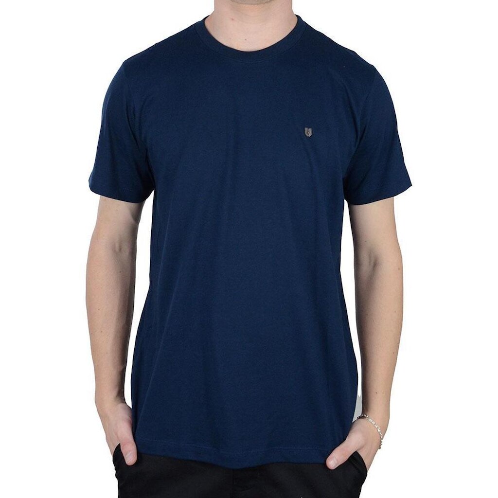 Camiseta Masculina Applicato MC Navy - APT4