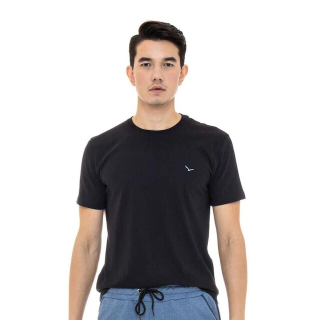 Camiseta Masculina Básica 100% Algodão Yacht Master 100001B