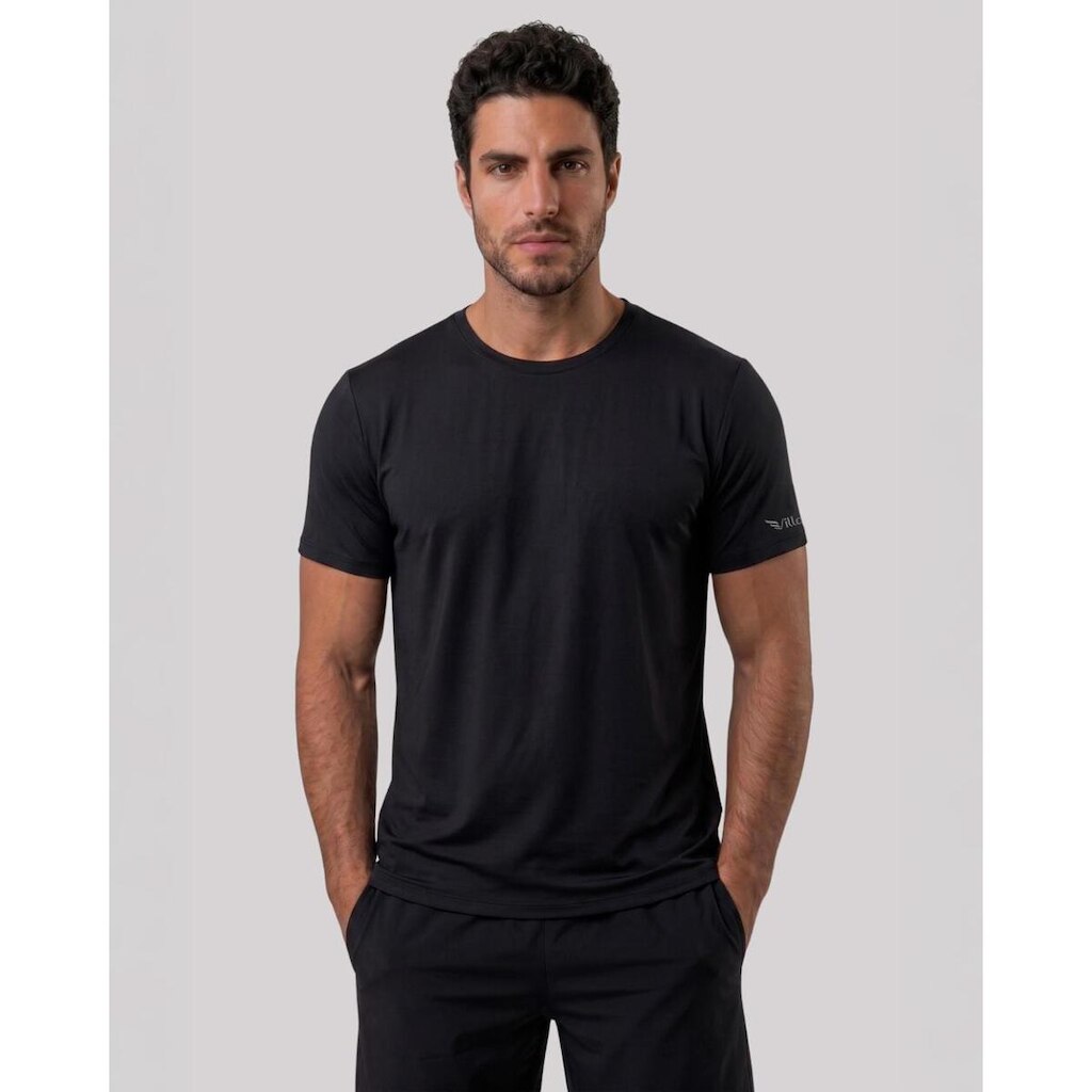 Camiseta Masculina Básica Dry Ice Poliamida Secagem Rápida Villa Sports