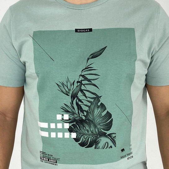 Camiseta Masculina BioGas V23 65666 Zattini