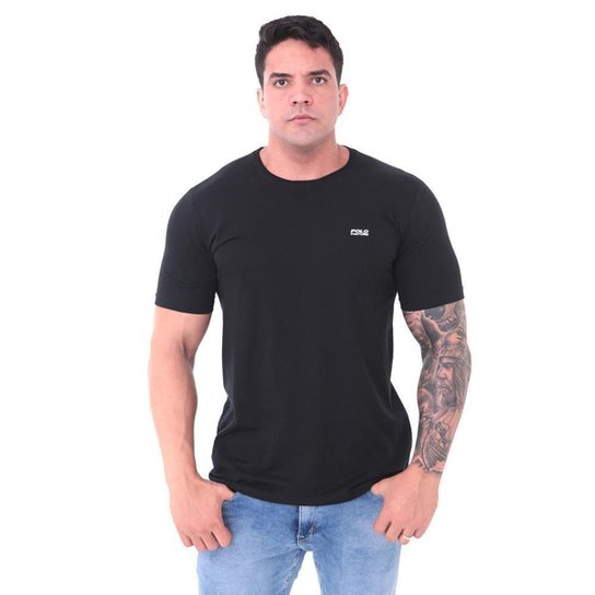 Camiseta Masculina Camisa Personalizada Algodão Básica Logo