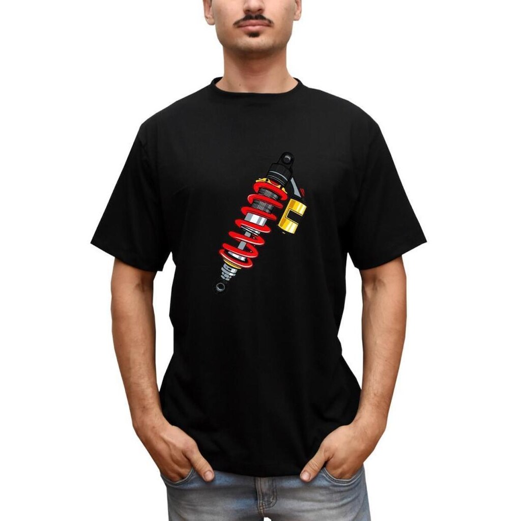Camiseta Masculina Carro Arrancada Suspensão