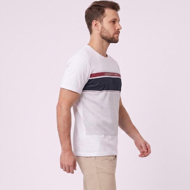 Camiseta Masculina Com Estampa Frontal Gangster