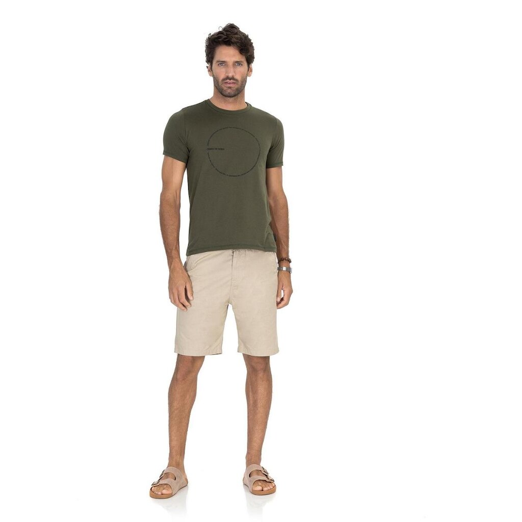 Camiseta Masculina Com Estampa Frontal