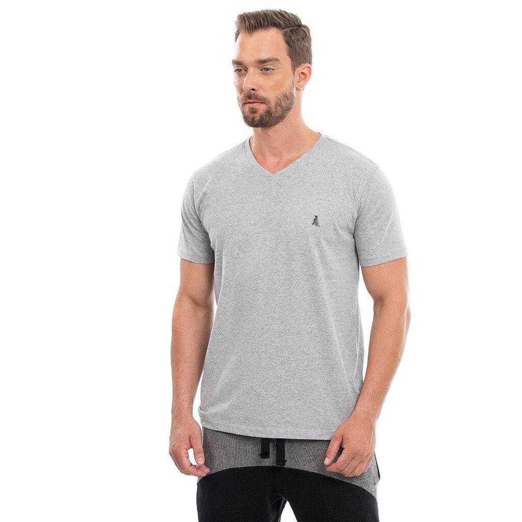 Camiseta Masculina Decote V Labrador Oficial