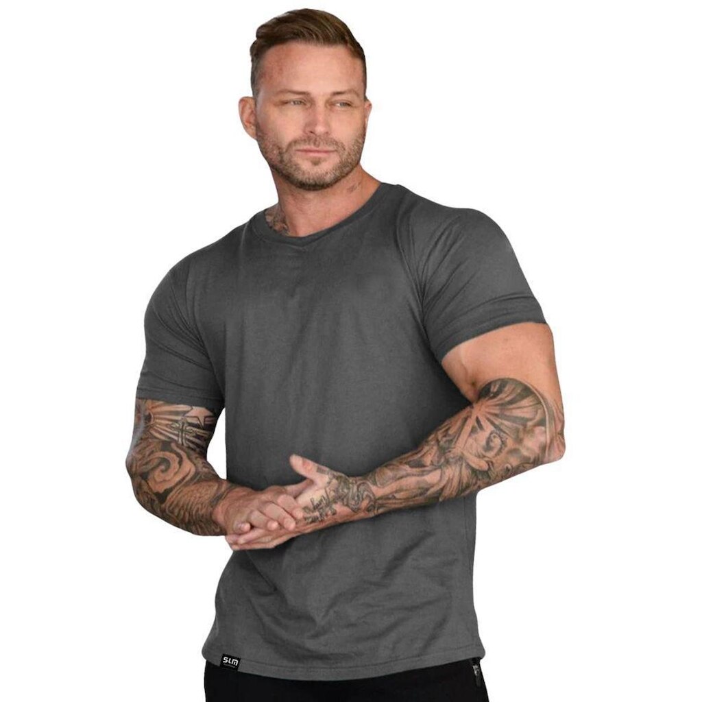 Camiseta Masculina Dry Esportiva Levinha Academia Exercícios Calor