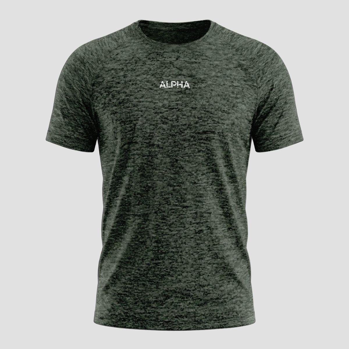 Camiseta Masculina Dry Essential Mescla Alpha CO Menor preço em Camiseta Masculina Dry Essential Mescla Alpha CO