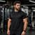 Camiseta Masculina Dry Fitness Lisa Etb Sport Treino em Academia - Preto