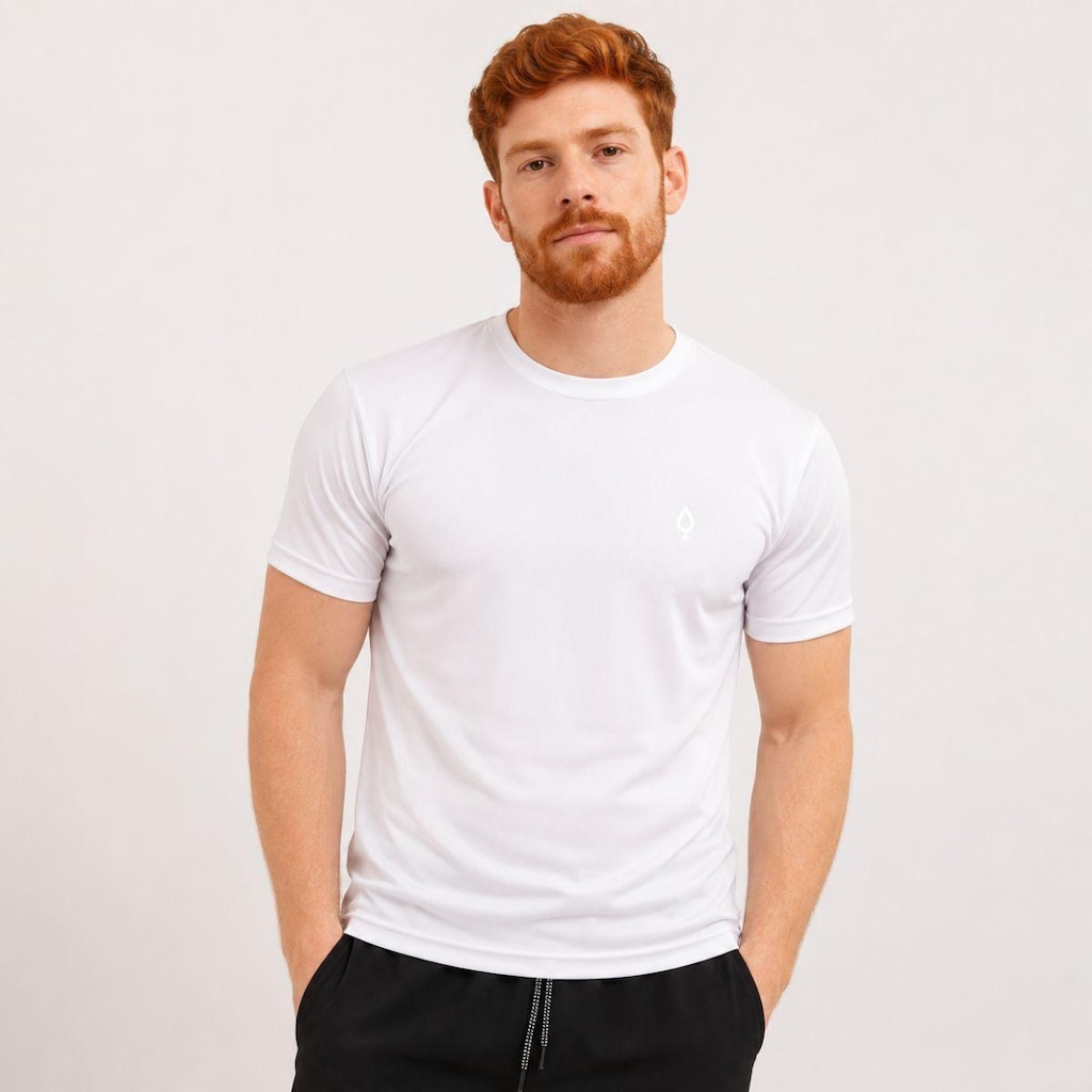 Camiseta Masculina Dry Manga Curta Treino Academia