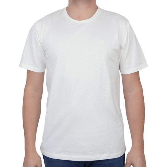 Camiseta Masculina Eleven Básica Off White - C0222