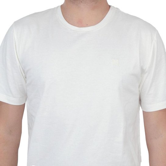Camiseta Masculina Eleven Básica Off White - C0222
