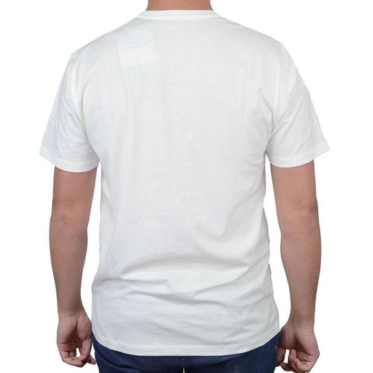 Camiseta Masculina Eleven Básica Off White - C0222