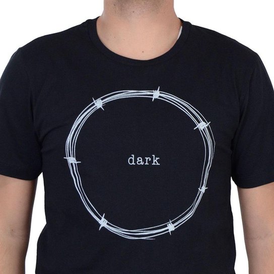 Camiseta Masculina Eleven Dark Preto - C022279
