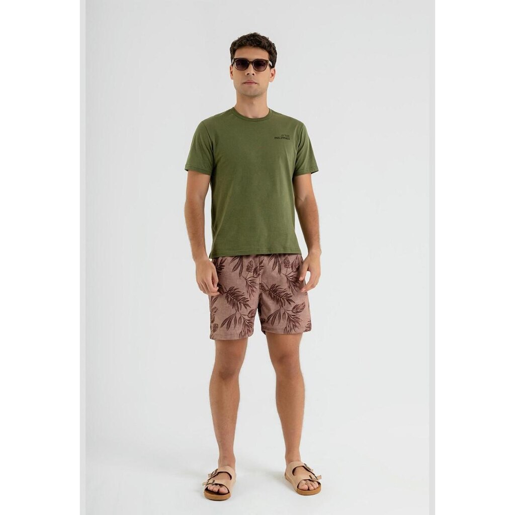Camiseta Masculina em Meia Malha The Philippines