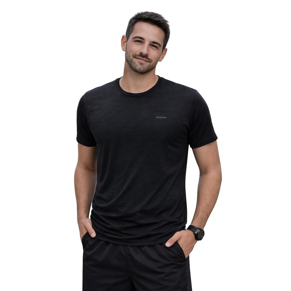 Camiseta masculina esportiva Ogochi