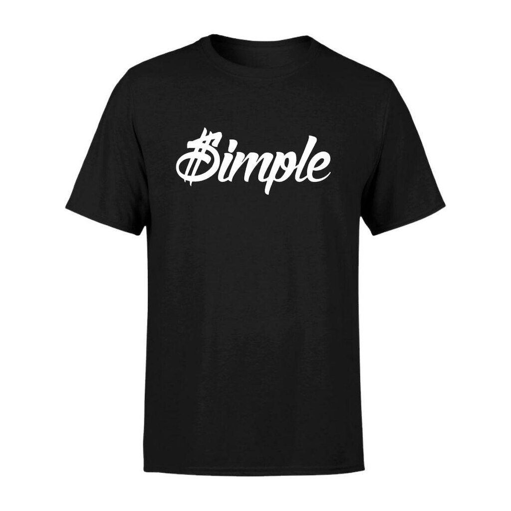Camiseta Masculina Estampada Simple 100% Algodão Premium Manga Curta Gola Redonda Casual Dia a Dia
