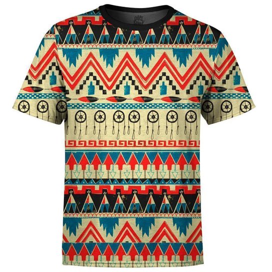 Camiseta Masculina Blusa Tribal Camisa Tribal Preta – Miscela