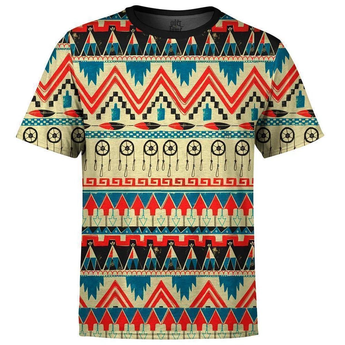 Camiseta Masculina Étnica Tribal Africana Md07 GG Zattini