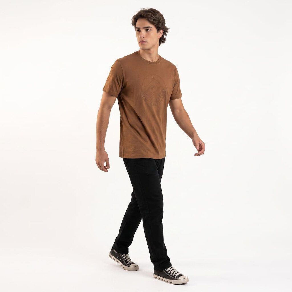 Camiseta Masculina Fico 100% Algodão B0104