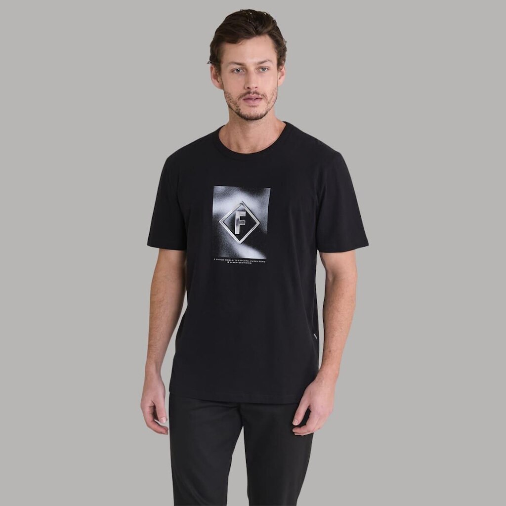 Camiseta Masculina Forum New Box Com Estampa