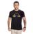 camiseta masculina FUTEBOL de algodão Preta - Preto