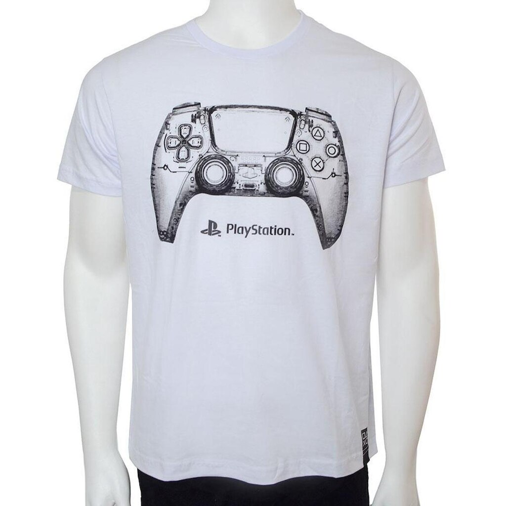 Camiseta Masculina Gangster MC Branco - 101619