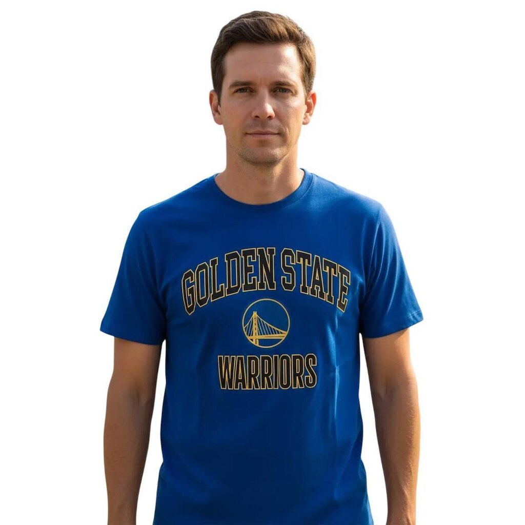 CAMISETA MASCULINA GOLDEN STATE WARRIORS AZUL