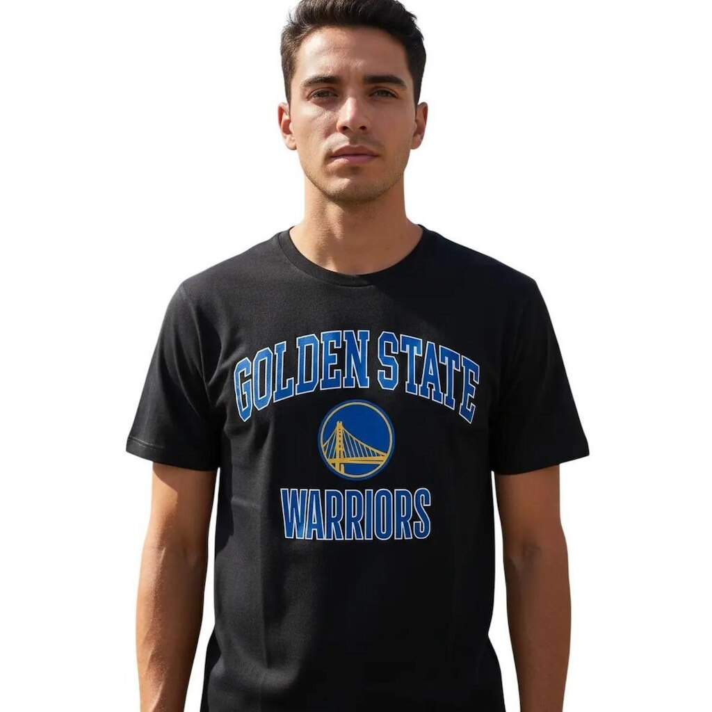 CAMISETA MASCULINA GOLDEN STATE WARRIORS PRETA